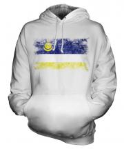 Buryatia Distressed Flag Unisex Adult Hoodie