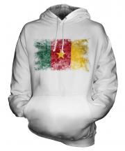 Cameroon Distressed Flag Unisex Adult Hoodie