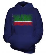 Chechen Republic Distressed Flag Unisex Adult Hoodie