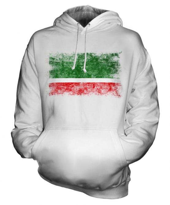 Chechen Republic Distressed Flag Unisex Adult Hoodie
