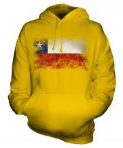 Chile Distressed Flag Unisex Adult Hoodie