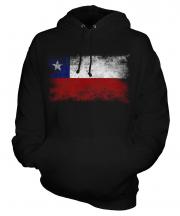 Chile Distressed Flag Unisex Adult Hoodie