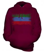 Dagestan Distressed Flag Unisex Adult Hoodie