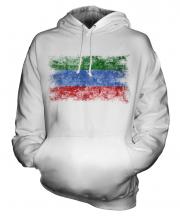Dagestan Distressed Flag Unisex Adult Hoodie