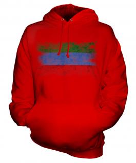 Dagestan Distressed Flag Unisex Adult Hoodie