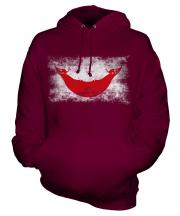 Easter Island Distressed Flag Unisex Adult Hoodie