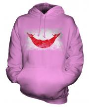 Easter Island Distressed Flag Unisex Adult Hoodie