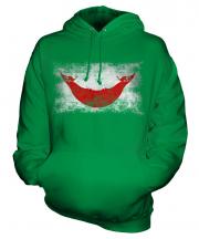 Easter Island Distressed Flag Unisex Adult Hoodie