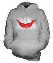 Easter Island Distressed Flag Unisex Adult Hoodie
