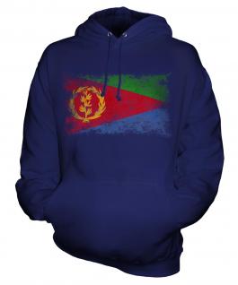 Eritrea Distressed Flag Unisex Adult Hoodie