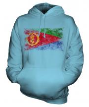 Eritrea Distressed Flag Unisex Adult Hoodie