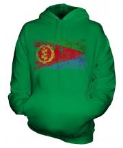Eritrea Distressed Flag Unisex Adult Hoodie