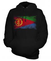 Eritrea Distressed Flag Unisex Adult Hoodie