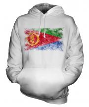 Eritrea Distressed Flag Unisex Adult Hoodie
