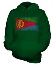 Eritrea Distressed Flag Unisex Adult Hoodie