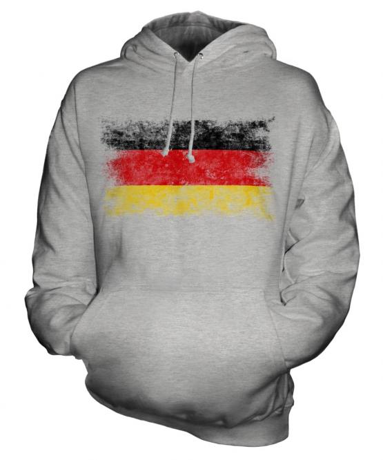Germany Distressed Flag Unisex Adult Hoodie
