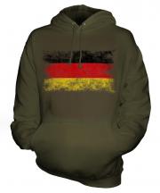 Germany Distressed Flag Unisex Adult Hoodie