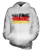 Germany Distressed Flag Unisex Adult Hoodie