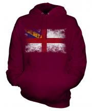 Herm Distressed Flag Unisex Adult Hoodie