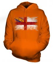Herm Distressed Flag Unisex Adult Hoodie
