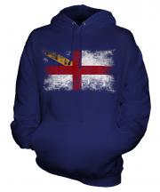 Herm Distressed Flag Unisex Adult Hoodie