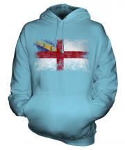 Herm Distressed Flag Unisex Adult Hoodie