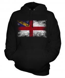 Herm Distressed Flag Unisex Adult Hoodie