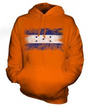 Honduras Distressed Flag Unisex Adult Hoodie