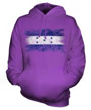 Honduras Distressed Flag Unisex Adult Hoodie
