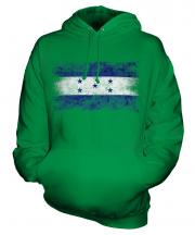 Honduras Distressed Flag Unisex Adult Hoodie