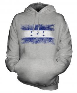 Honduras Distressed Flag Unisex Adult Hoodie