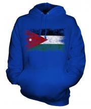 Jordan Distressed Flag Unisex Adult Hoodie