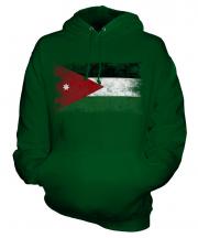 Jordan Distressed Flag Unisex Adult Hoodie