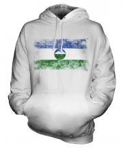 Kabardino-Balkaria Distressed Flag Unisex Adult Hoodie