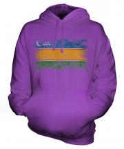 Karakalpakstan Distressed Flag Unisex Adult Hoodie