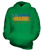 Karakalpakstan Distressed Flag Unisex Adult Hoodie
