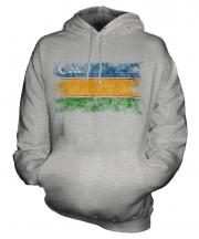 Karakalpakstan Distressed Flag Unisex Adult Hoodie