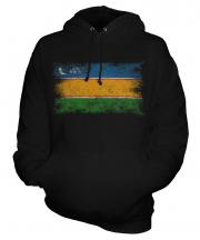 Karakalpakstan Distressed Flag Unisex Adult Hoodie