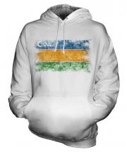 Karakalpakstan Distressed Flag Unisex Adult Hoodie