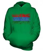 Karelia Distressed Flag Unisex Adult Hoodie