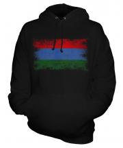 Karelia Distressed Flag Unisex Adult Hoodie