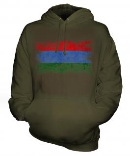 Karelia Distressed Flag Unisex Adult Hoodie