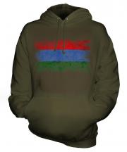 Karelia Distressed Flag Unisex Adult Hoodie