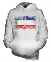 Khakassia Distressed Flag Unisex Adult Hoodie