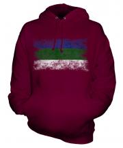 Komi Distressed Flag Unisex Adult Hoodie