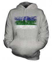 Komi Distressed Flag Unisex Adult Hoodie