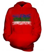 Komi Distressed Flag Unisex Adult Hoodie