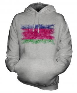 Kuban Peoples Republic Distressed Flag Unisex Adult Hoodie
