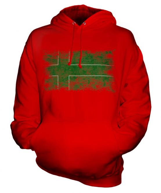 Ladonia Distressed Flag Unisex Adult Hoodie