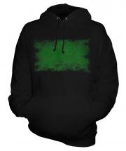 Libya Distressed Flag Unisex Adult Hoodie